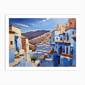 Chefchaouen Art Print