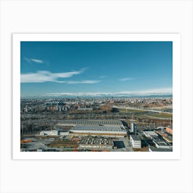 Poster Città Milano Italia Art Print