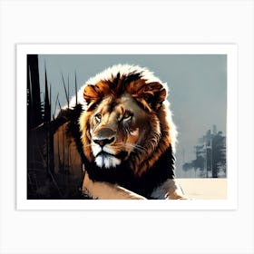 Lion king 12 Art Print