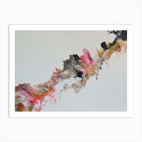 Abstract pink  Art Print