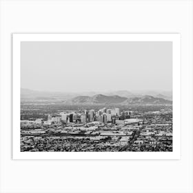 Modern Phoenix Scenery Art Print