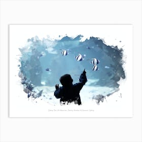 Sydney Sea Life Aquarium, Darling Harbour & Pyrmont, Sydney Art Print