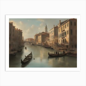 Venice Canal 2 Art Print