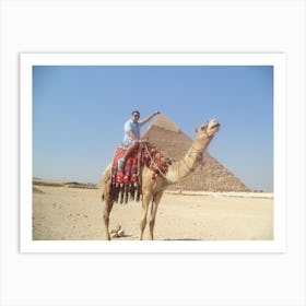 pyramid and Camel (mido store) Art Print