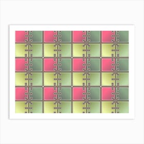 Mosaic Pattern Art Print