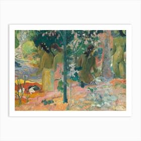 The Bathers (1897), Paul Gauguin Art Print