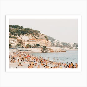 Italian Beach Views Art Print