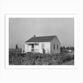 One Of The New Houses, Southeast Missouri Farms By Russell Lee Art Print