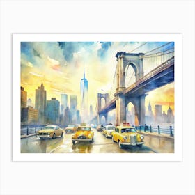 Brooklyn Bridge 1 Art Print