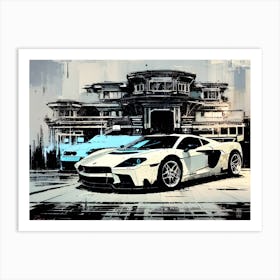 Mclaren Gt1 20 Art Print