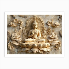 Buddha 9 Art Print