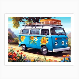 Vw Bus Art Print