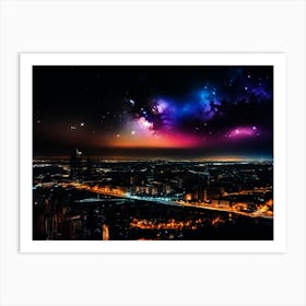 Sky At Night 1 Art Print