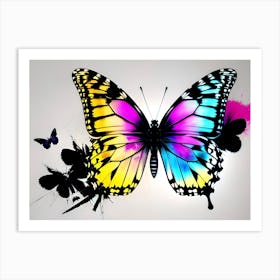 Colorful Butterfly 10 Art Print