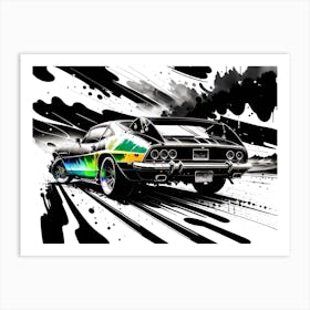 Ford Mustang 1 Art Print