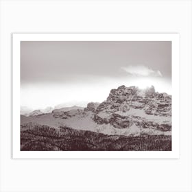 Cascade Peaks at Dawn: Himalayan Serenity Art Print