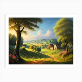 Country Road 7 Art Print