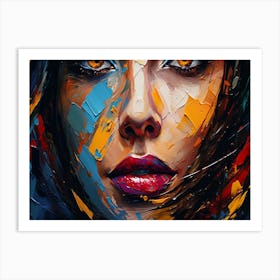 Portrait Of A Woman 21 Art Print