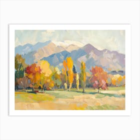 Autumn In The Mountains 3 Art Print