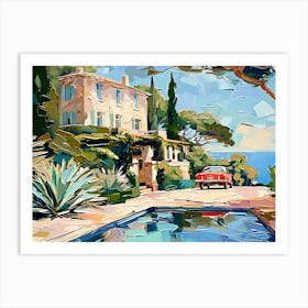 House By The Sea Art Print