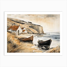 European Coastal Painting (90) Art Print