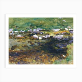 Brook And Meadow, John Singer Sargent Art Print