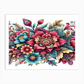 Floral Bouquet 5 Art Print