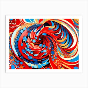 Abstract Painting 9 Art Print