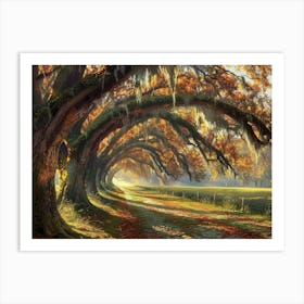 Autumn Trees 41 Art Print