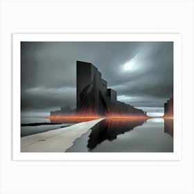 Cityscape Art Print