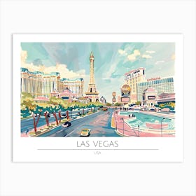 Las Vegas 2 Art Print