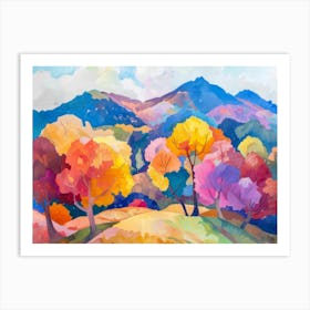 Autumn Trees 33 Art Print