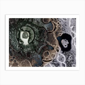 Abstraction Dark Space 1 Art Print