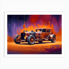 Old Car 2 Art Print