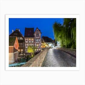 Ulm Idyllic Old Town Art Print