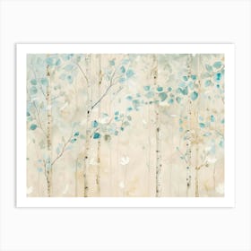 Birch Trees 34 Art Print