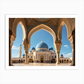 Blue Mosque Art Print