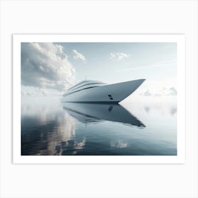 Luxury Cruise Ship Art Print