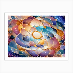 Flower In The Sky Art Print