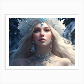 Ice Queen 1 Art Print