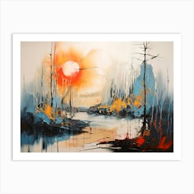 Abstract Painting 105 Art Print