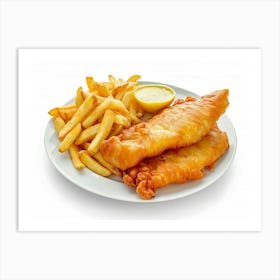 Fish And Chips 9 Art Print