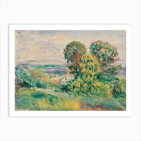 Landscape, Pierre Auguste Renoir 1 Art Print