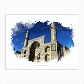 Friday Mosque, Afghanistan Art Print