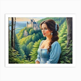 Fairytale Princess 1 Art Print