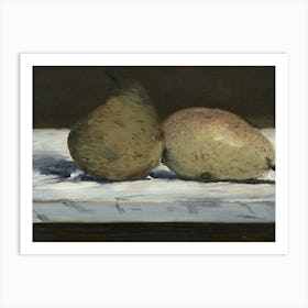 Two Pears 1 Art Print