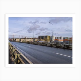 Russian Highway Art Print