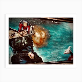 Judge Dredd Art Print