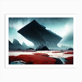 Spaceship 1 Art Print