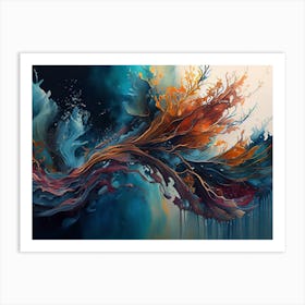 Abstract Painting 65 Art Print